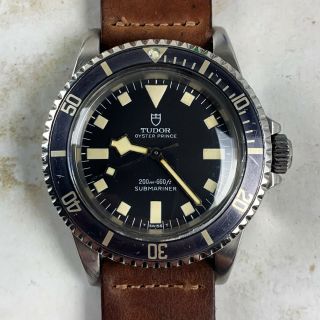 Vintage Tudor (by Rolex) Submariner Snowflake Wristwatch Ref.  94010 No Date Nr