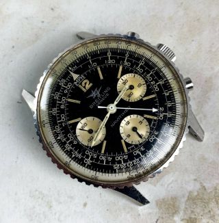 Vintage Breitling Navitimer Chronograph Wristwatch Ref.  806 Venus 178 1960s NR 5