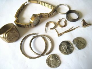 Metal Detector Finds,  Silver & Gold