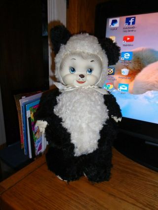 Rushton Chubby Tubby Panda Plush Bear Rubber Cute Face 16 " Stuffed Animal