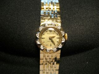 Vintage Rolex Precision 18kt Women 