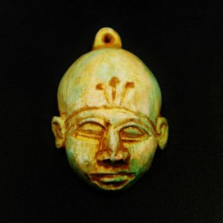 Rare Antique Egyptian Faience Amulet Figurine