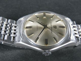 VINTAGE GIRARD - PERREGAUX STAINLESS STEEL SS SWISS MADE AUTOMATIC MENS WATCH 2