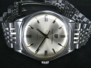 VINTAGE GIRARD - PERREGAUX STAINLESS STEEL SS SWISS MADE AUTOMATIC MENS WATCH 3