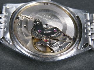 VINTAGE GIRARD - PERREGAUX STAINLESS STEEL SS SWISS MADE AUTOMATIC MENS WATCH 9