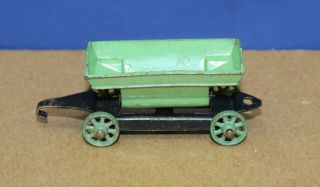 Tootsietoy 0191 Contractor Set Dump Trailer 1933 Green Black