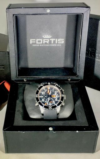 Fortis Chronograph Alarm Vintage 100th Anniversary Limited Edition