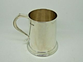 Antique Silver Pint Mug / Tankard Sheffield 1972 – Alexander Clark & Co Ltd 320g