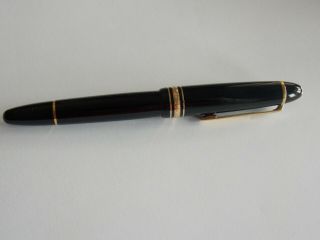 Vintage Montblanc Meisterstuck Fountain Pen Gold Nib 14 K - 4810,  Made In Germany