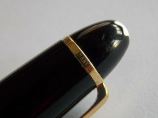 Vintage Montblanc Meisterstuck fountain pen gold nib 14 k - 4810,  made in Germany 3