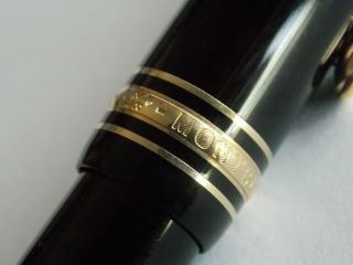 Vintage Montblanc Meisterstuck fountain pen gold nib 14 k - 4810,  made in Germany 5