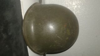 WW 2 WWII US Army M1 Helmet W/ Fixed Bale and Liner chin strap 8