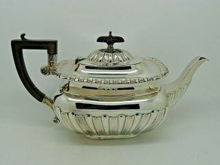 Antique Silver Teapot Birmingham 1903 – Charles Horner 541g