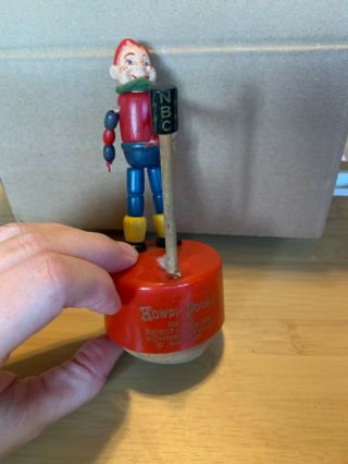 Vintage Howdy Doody Nbc Wooden Toy Puppet By Kohner