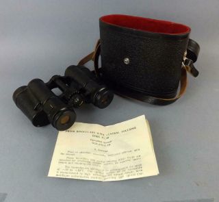 Old Ussr Russian Soviet Bpc 5 8x30 Binocular In Leather Case Circa 1986