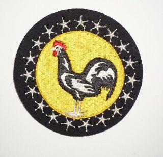 19th Fighter Squadron Army Air Forces Aaf Wool Felt Patch Wwii C0963