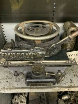 Ideal Stencil Machine No.  2 Good Antique Vintage