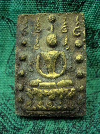 Phra Somdej Talisman Lp Mhun Wat Banjan Power Wealth Luck Thai Buddha Amulet