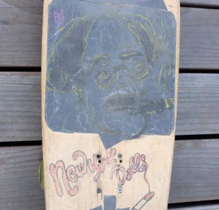 Vintage OG Dog Town Skates Stone Fish Skateboard Deck Tracker Powell Peralta 4