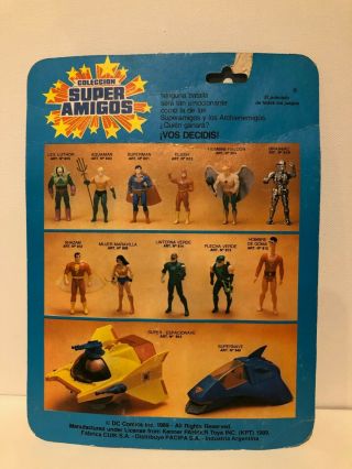 Vintage and Very Rare Amigos Cyborg with packaging. 6