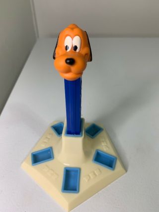 Vintage Walt Disney Pluto Soft Head Pez Dispenser No Feet