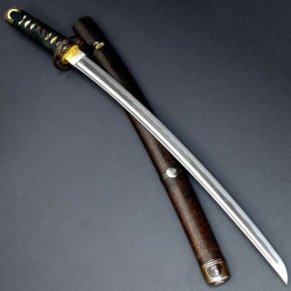 Authentic Nihonto Japanese Katana Sword Wakizashi W/koshirae Antique Kamakura Nr