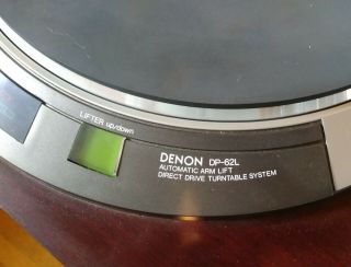 Denon DP - 62L Direct Drive Turntable Vintage 10