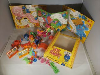 Vintage Upsy Downsy Set Playboards Accessories Characters