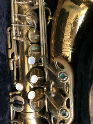 1939 Vintage Selmer Balanced Action Alto Saxophone - 29xxx 2