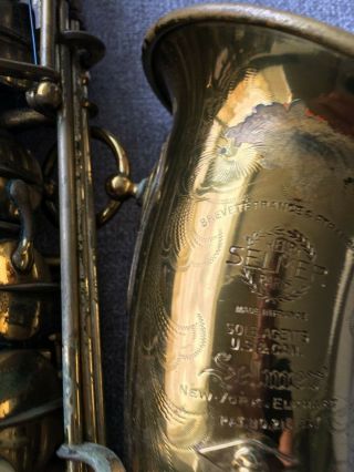 1939 Vintage Selmer Balanced Action Alto Saxophone - 29xxx 3
