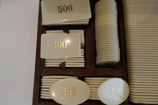 Very Rare Vintage Cartier Poker Chips 5