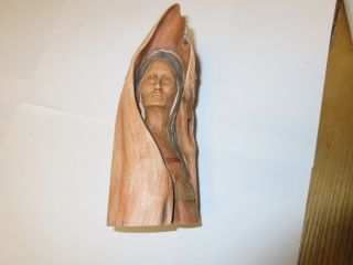 Native American Sculpture Squaw,  Female W/papoose “walk In Beauty” 3015