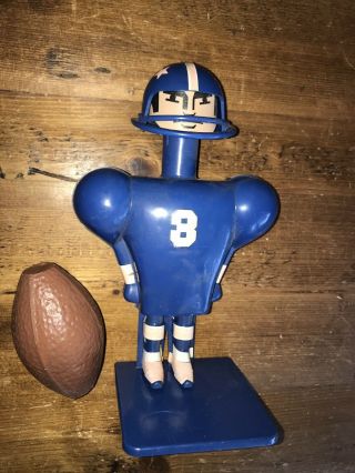 Vtg 1975 Schaper Toe / Jock Football Field Goal Kicker & Football 2