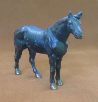 Antique Cast Iron Horse 5 " Tall Probabley Hubley