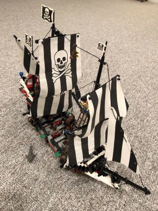 Vintage Lego Pirates Ship 6286 Skull’s Eye Schooner Complete From The Year 1993