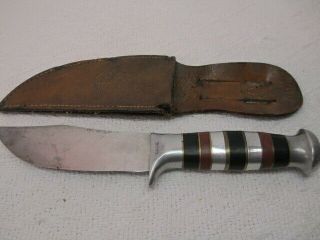 Vintage Case Fixed Blade Hunting Knife Sportsman Knife