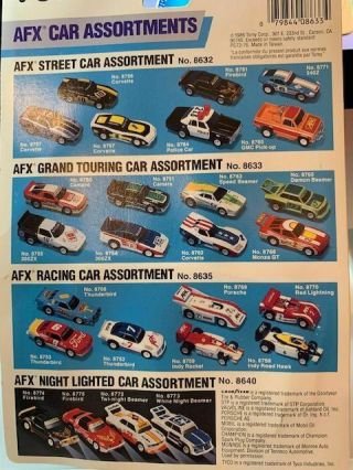 1986 - Vintage Aurora/AFX/Tomy - 5 Speed Beamer - Turbo Cars - H O Slot Car 4
