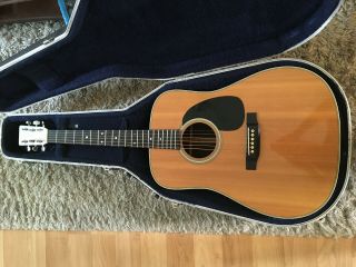 Vintage 1987 Martin Hd - 28 Natural Dreadnaught Acoustic Guitar W/case - One Owner