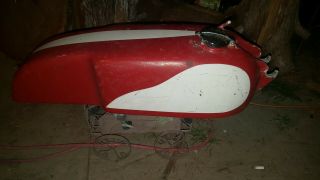 Motorcycle Vintage Fuel Gas Tank Retro 2