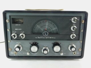 Hallicrafters SX - 115 Vintage Ham Radio Receiver w/ Box SN 115002 - 215873 4
