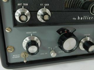 Hallicrafters SX - 115 Vintage Ham Radio Receiver w/ Box SN 115002 - 215873 5
