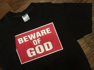 Vintage 1994 Marilyn Manson Beware Of God Shepherd Tour T - Shirt Winterland Xl