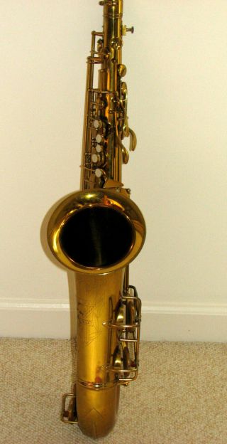 Vintage Conn 10M Tenor Saxophone 1949 “Naked Lady” All 3