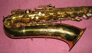 Vintage Conn 10M Tenor Saxophone 1949 “Naked Lady” All 9