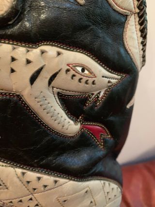 FANTASTIC Custom 1950’s VINTAGE SNAKE Inlaid COWBOY COWGIRL BOOTS 2