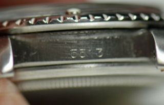 Mens Vintage Rolex Submariner Steel Automatic Watch 5513 8