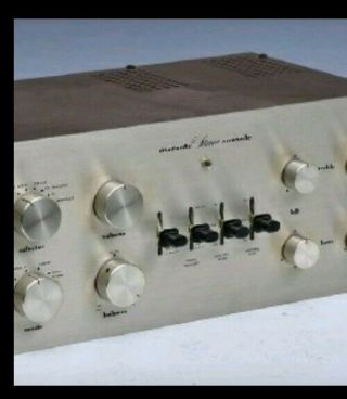 Marantz Model Seven 35 Watts Pre - amplifier Rare Vintage 1960s Hi - Fi Tube 3