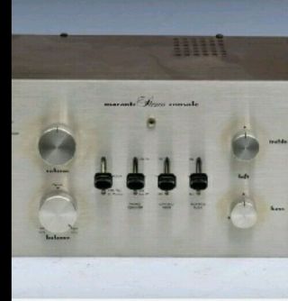 Marantz Model Seven 35 Watts Pre - amplifier Rare Vintage 1960s Hi - Fi Tube 4