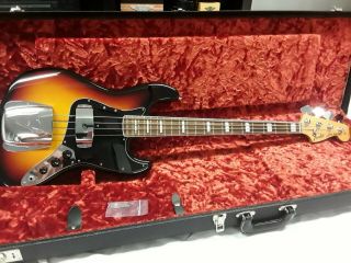 Fender American Vintage ' 74 AVRI Jazz Bass Sunburst 10