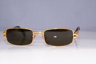 GIANNI VERSACE Mens Vintage 1990 Designer Sunglasses Gold S40 30 19992 NOS 2